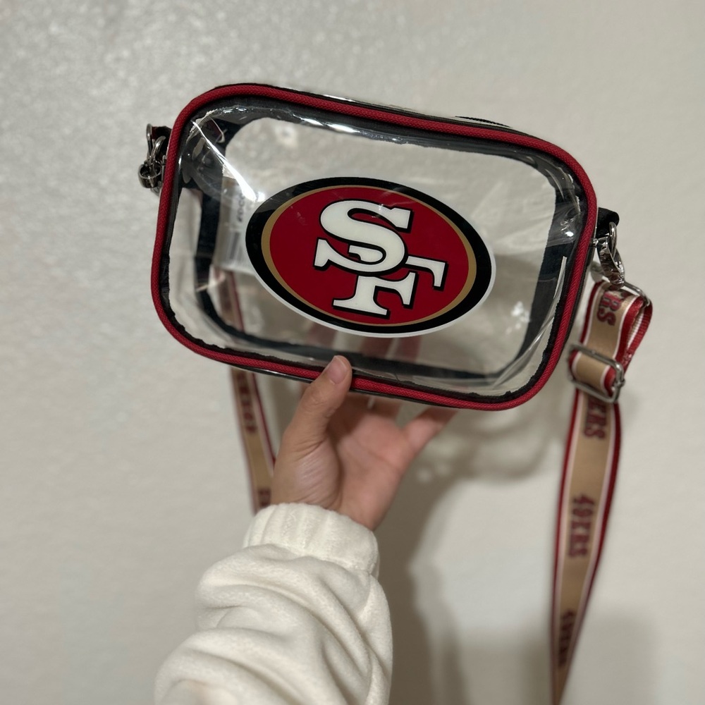 49ers cross body bag